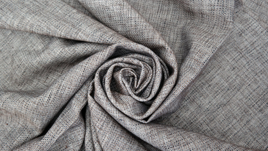 Linen Cotton Tweed Fabric (6203) - The Linen Lab -