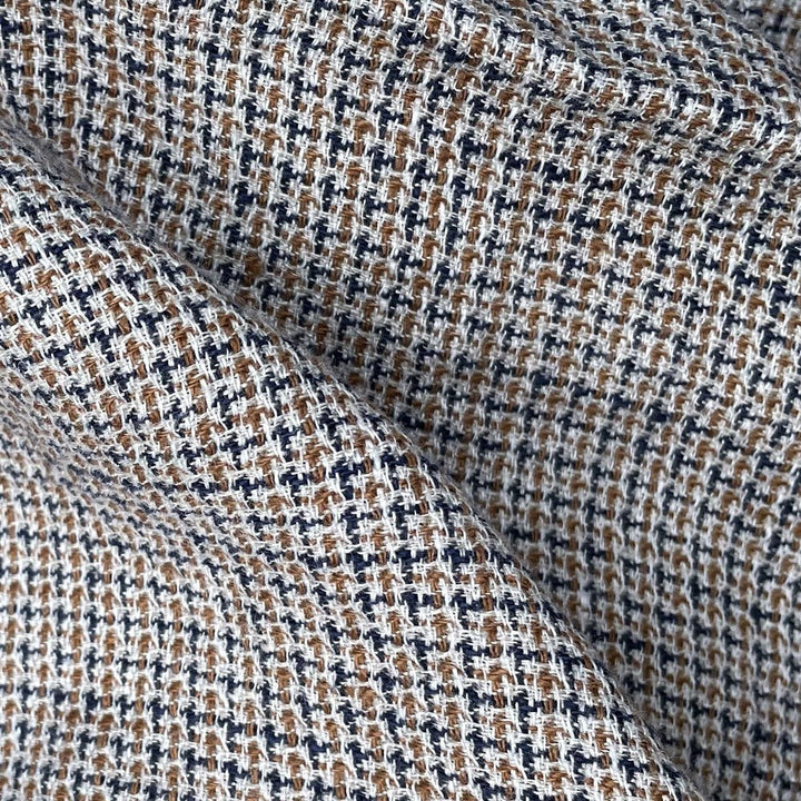 Linen Dobby Tweed Chambray Fabric (6476 6477) - The Linen Lab - Green