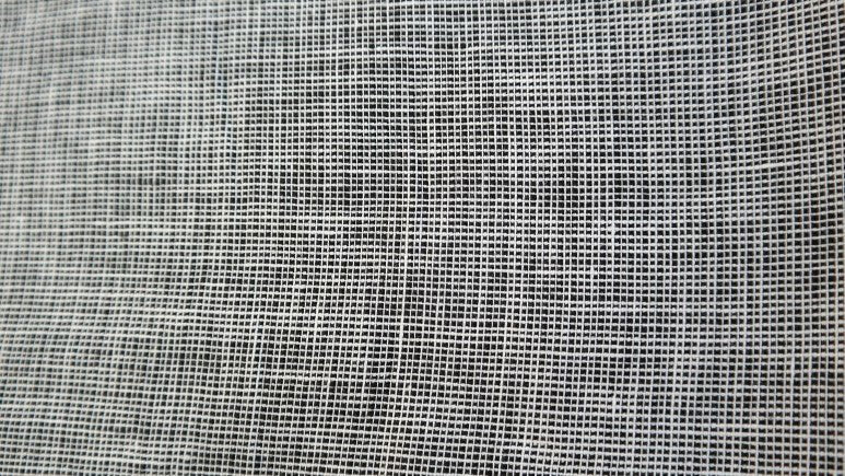 Linen Dot Shape Fabric (7171 7172 2829 4751) - The Linen Lab - Black