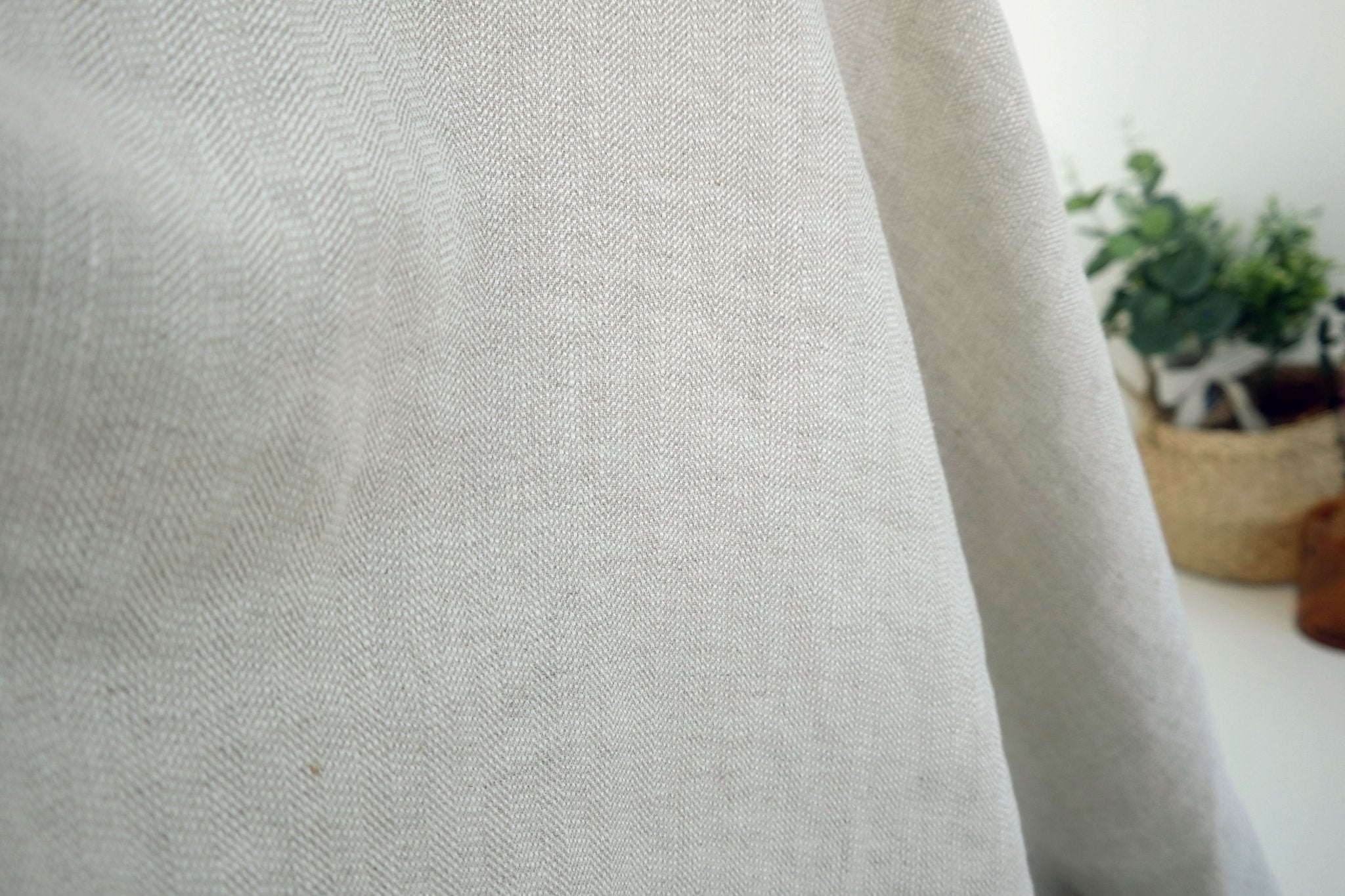Pure Linen Fabric, Very Heavy Weight, Undyed, Prewashed. 280 Gsm Organic  Linen Fabric by the Yard, Linen Fabric by the Meter. Rustic Fabric 