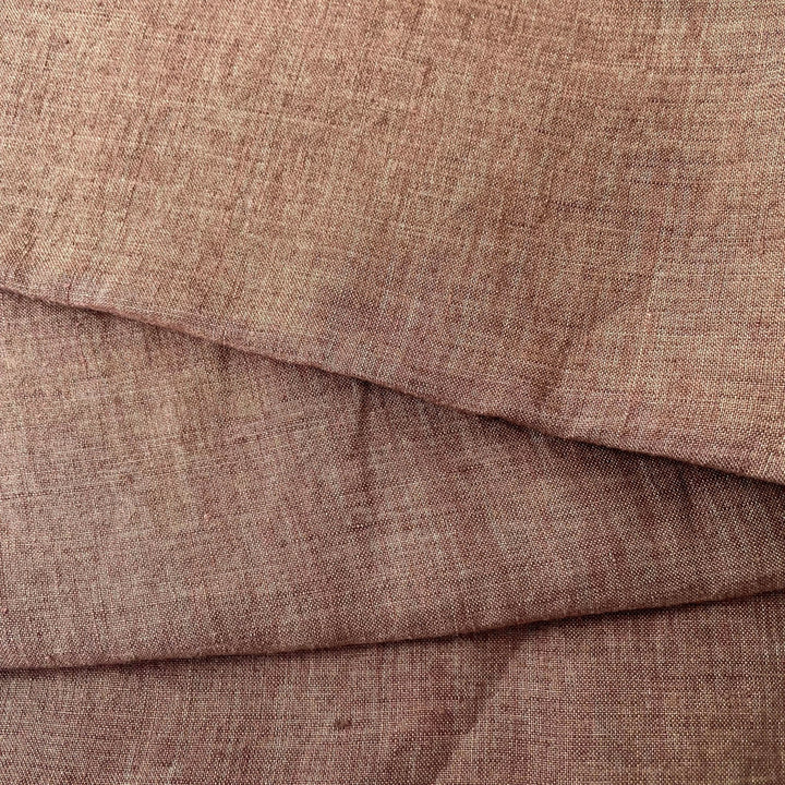 Linen Fabric Light Weight Soft Touch 21S 4892 6449 7252 6351 - The Linen Lab - Brwon