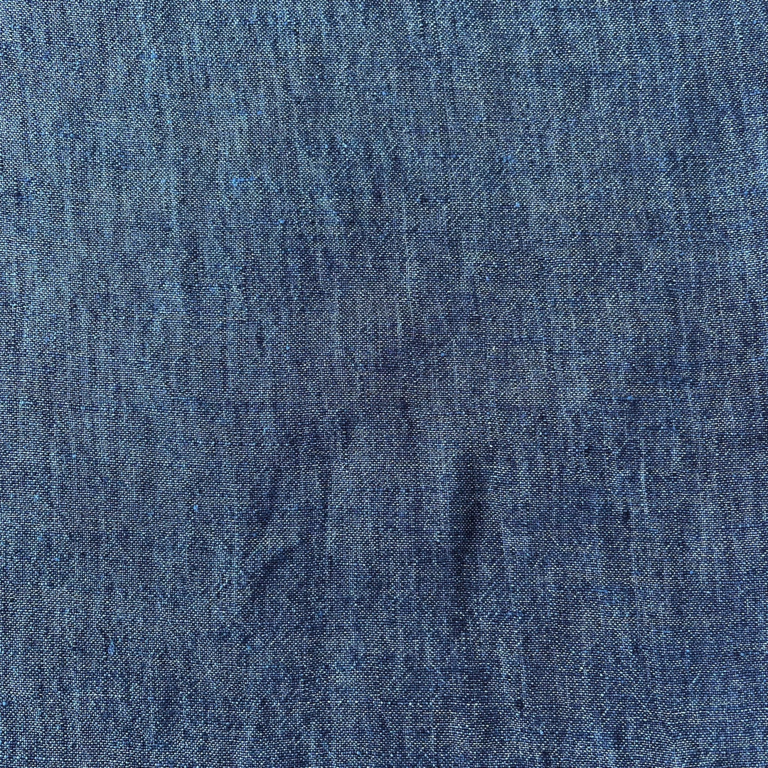 Linen Fabric Light Weight Soft Touch 21S 4892 6449 7252 6351 - The Linen Lab - Navy