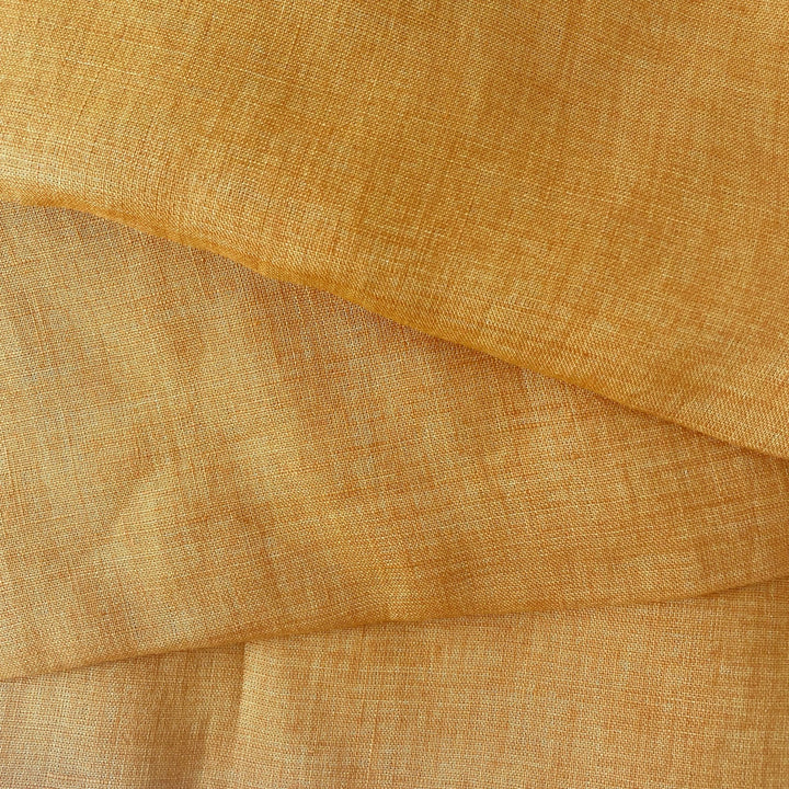 Linen Fabric Light Weight Soft Touch 21S 6132 7019 7018 6784 - The Linen Lab - Orange