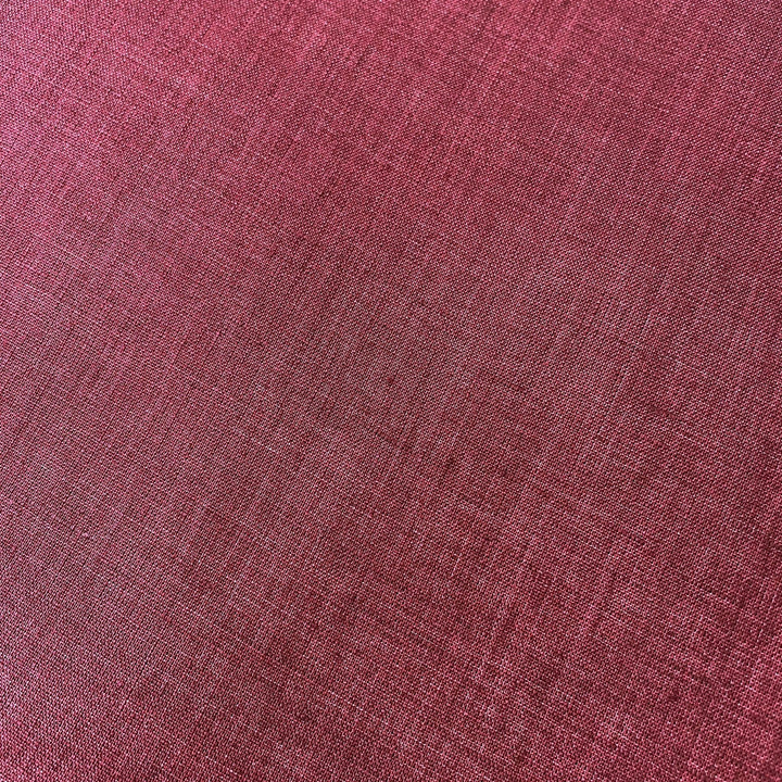 Linen Fabric Light Weight Soft Touch 21S 6132 7019 7018 6784 - The Linen Lab - Wine