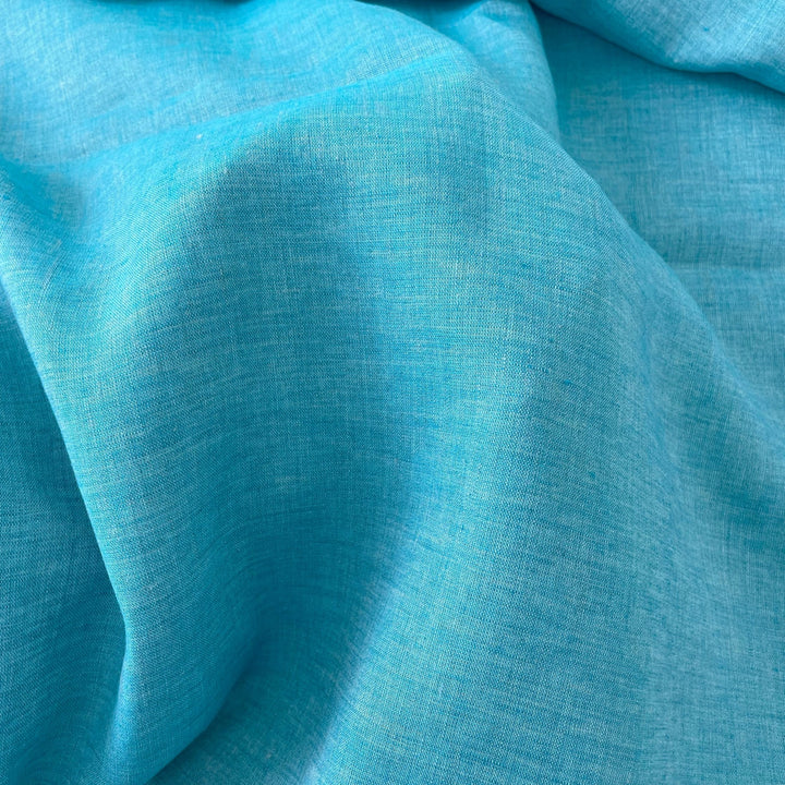 Linen Fabric Light Weight Soft Touch 21S 6591 7246 7041 7021 - The Linen Lab - Blue