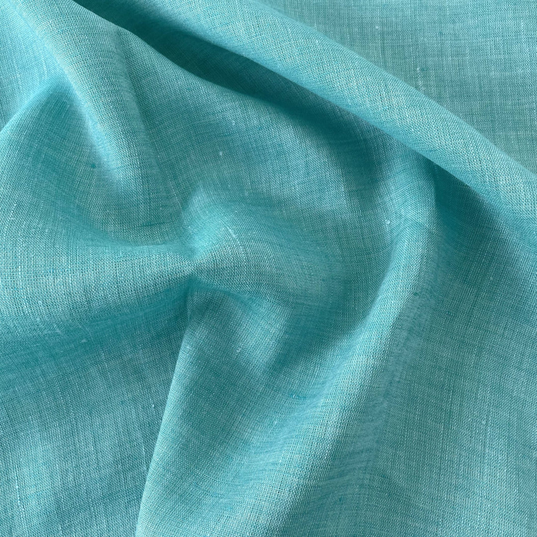 Linen Fabric Light Weight Soft Touch 21S 6591 7246 7041 7021 - The Linen Lab - Green
