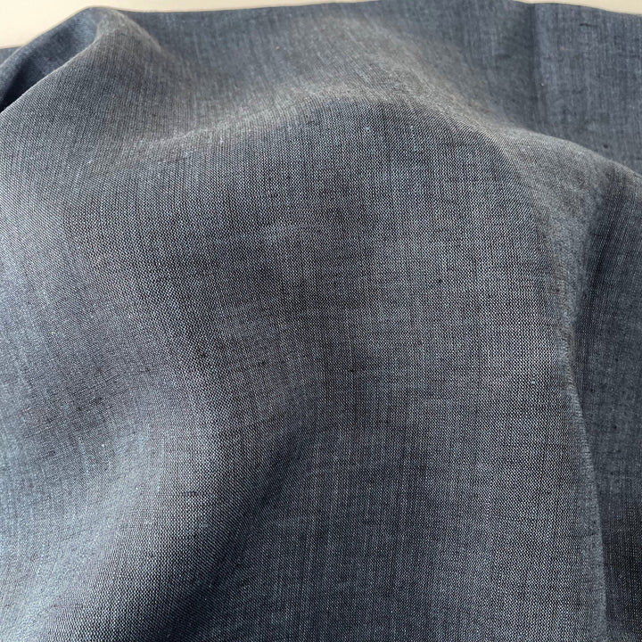 Linen Fabric Light Weight Soft Touch 21S 6591 7246 7041 7021 - The Linen Lab - Grey