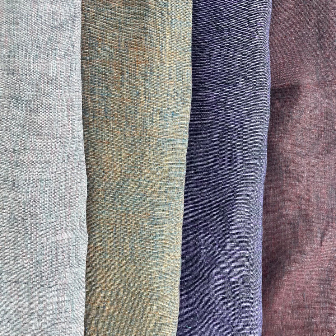 Linen Fabric Light Weight Soft Touch 21S 7042 6292 5968 7127 - The Linen Lab - Violet