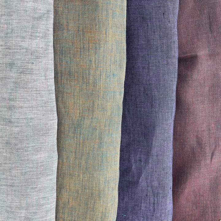 Linen Fabric Light Weight Soft Touch 21S 7042 6292 5968 7127 - The Linen Lab - Violet