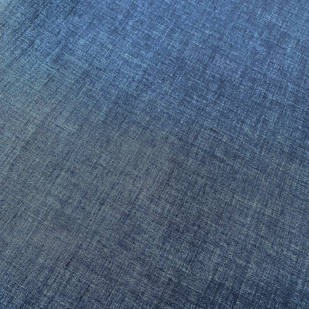 Linen Fabric Light Weight Soft Touch 21S 7115 7031 6785 6271 - The Linen Lab - Navy
