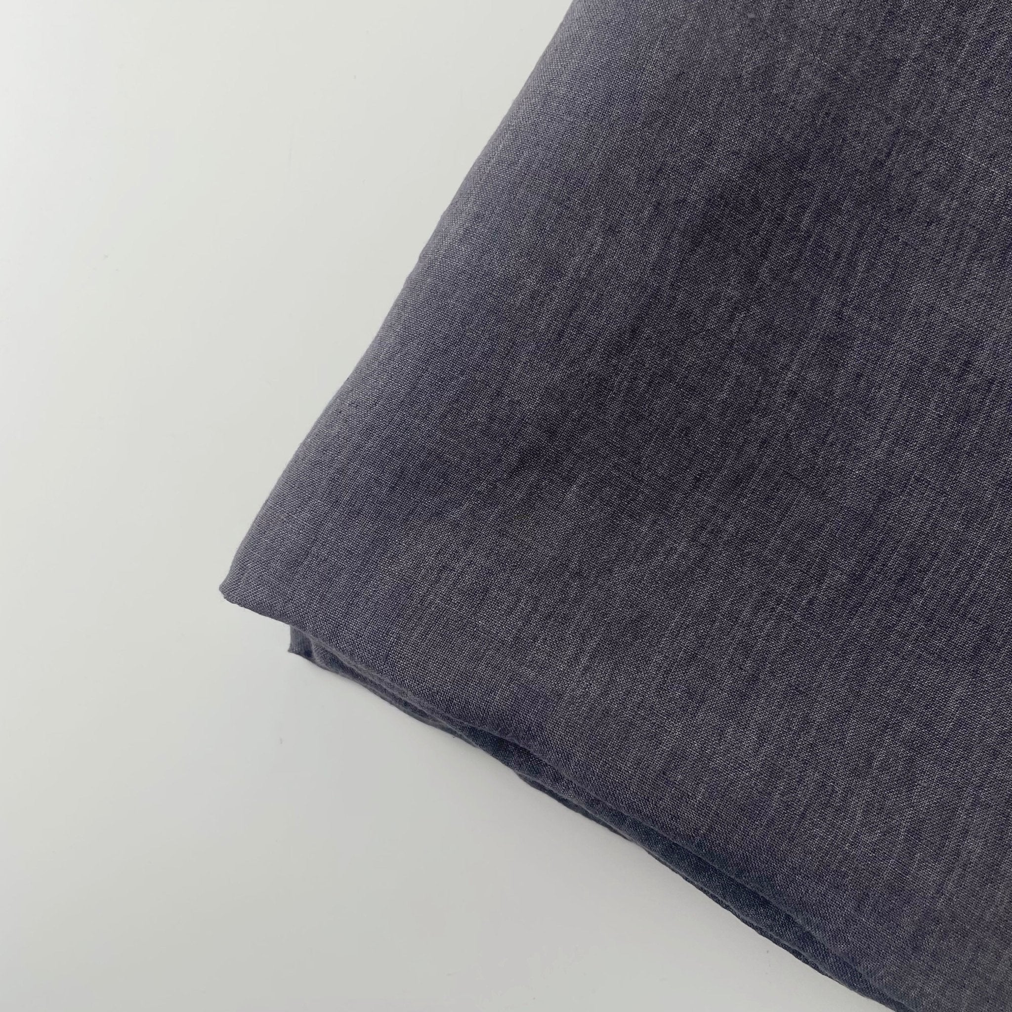 Linen Fabric Light Weight Soft Touch 21S 7365 7366 7260 - The Linen Lab - Grey