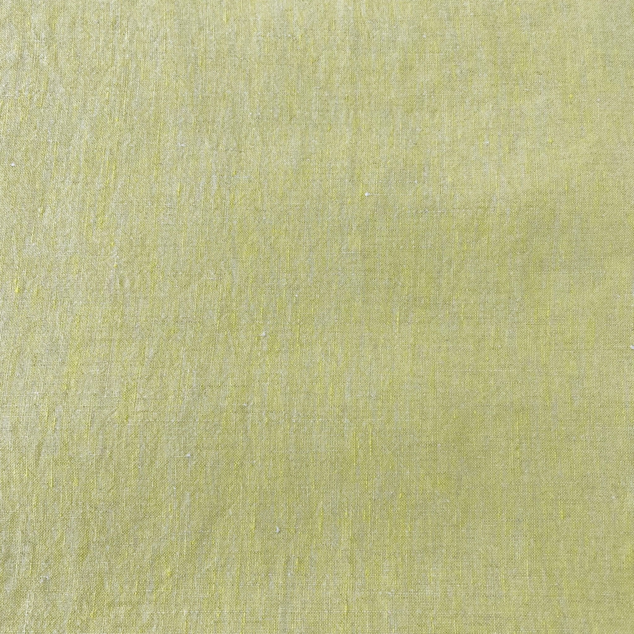Linen Fabric Light Weight Soft Touch 21S 7365 7366 7260 - The Linen Lab - Yellow