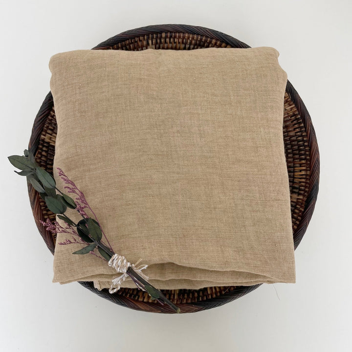 Linen Fabric Light Weight Soft Touch 21S 7575 7566 7576 - The Linen Lab - Beige