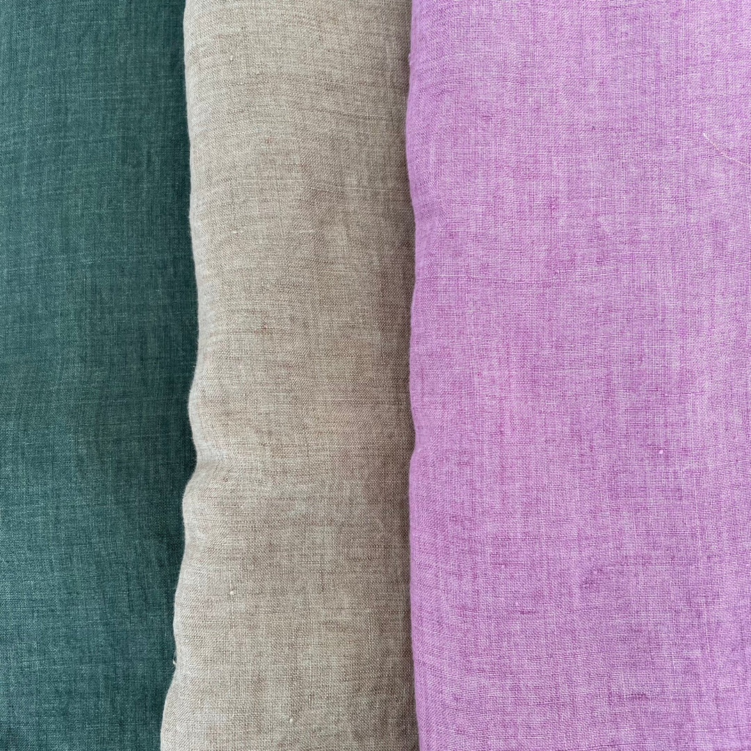 Linen Fabric Light Weight Soft Touch 21S 7575 7566 7576 - The Linen Lab - Pink