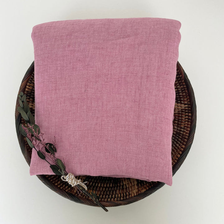 Linen Fabric Light Weight Soft Touch 21S 7575 7566 7576 - The Linen Lab - Pink