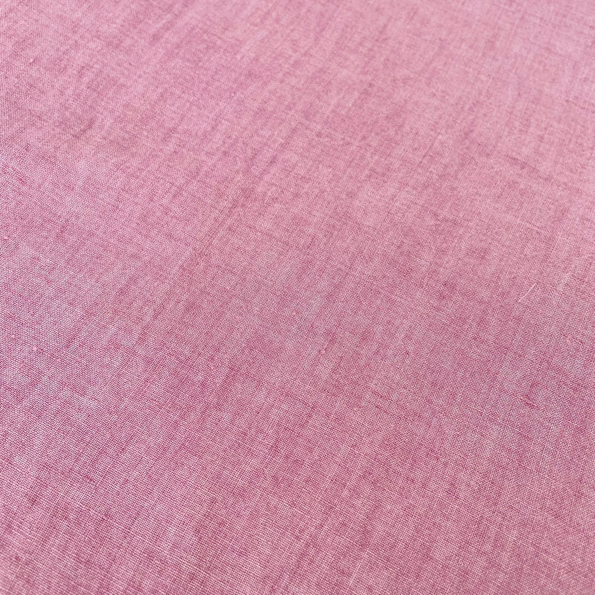 Linen Fabric Light Weight Soft Touch 21S 7575 7566 7576 - The Linen Lab - Pink
