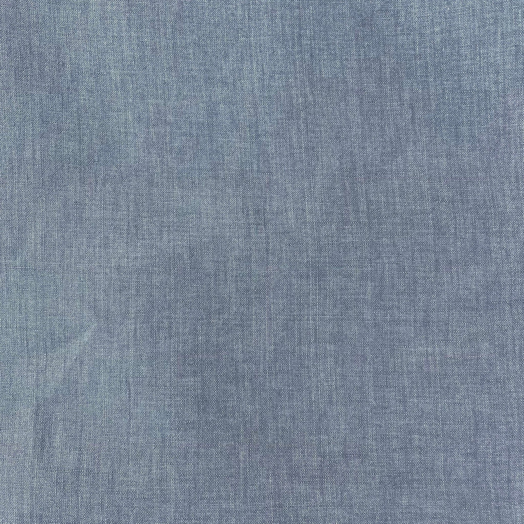 Linen Fabric Medium Weight Soft Touch 14S 6220 6600 6366 7369 - The Linen Lab - Blue(light)
