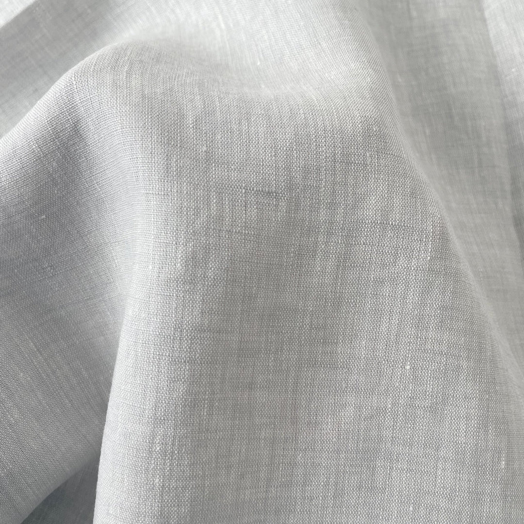 Linen Fabric Medium Weight Soft Touch 14S 6220 6600 6366 7369 - The Linen Lab - Grey(dark)