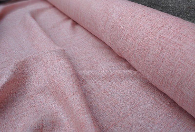 Linen French Melange Fabric Medium Weight 4248 4252 4245 - The Linen Lab - Brown 4252