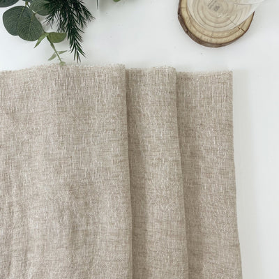 Linen Jacquard Multi Pattern Fabric | The Linen Lab