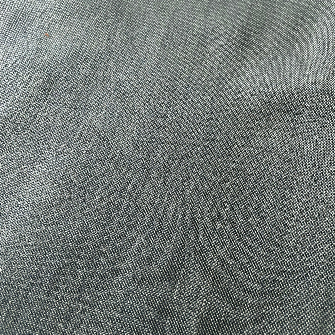 Linen Natural Grey Dot Fabric 7288 7438 - The Linen Lab - Natural