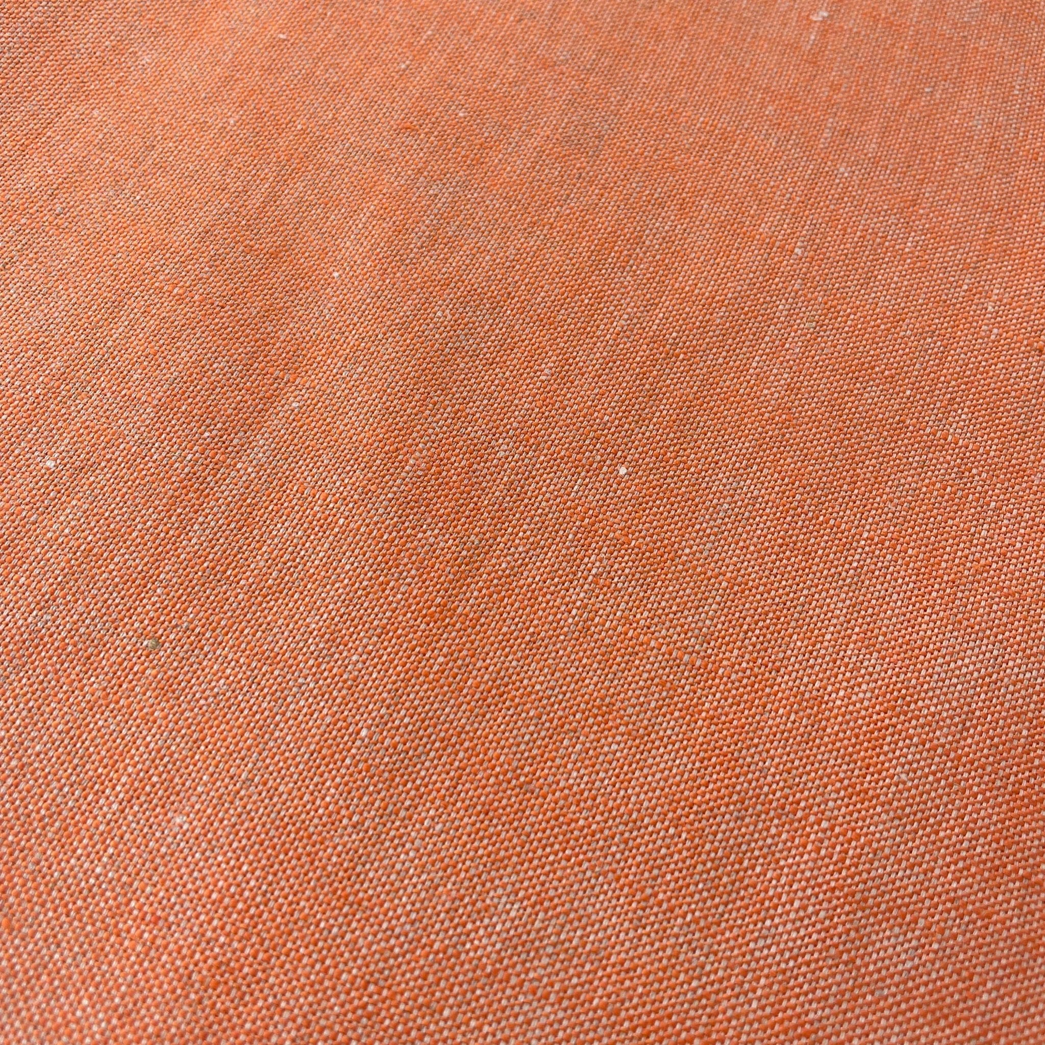 Linen Orange Dot Fabric 3509 - The Linen Lab - Orange