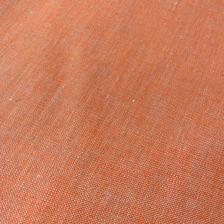 Linen Orange Dot Fabric 3509 - The Linen Lab - Orange