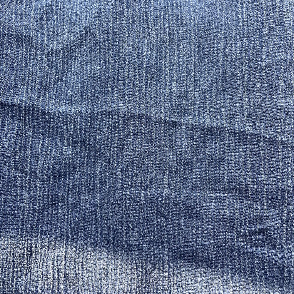 Linen Rayon Pigment Bio-washed Fabric with Wrinkle Effect - The Linen Lab
