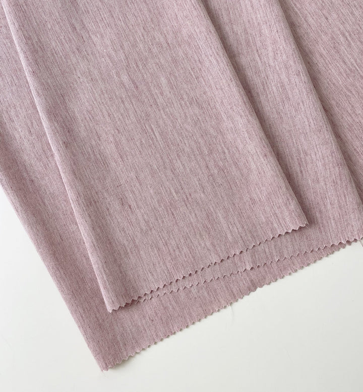 Linen Rayon Strech Melange Fabric 6638 6812 6811 6843 - The Linen Lab - PINK 6811