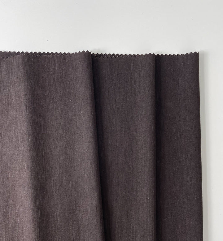Linen Rayon Strech Melange Fabric 6638 6812 6811 6843 - The Linen Lab - BROWN 6843
