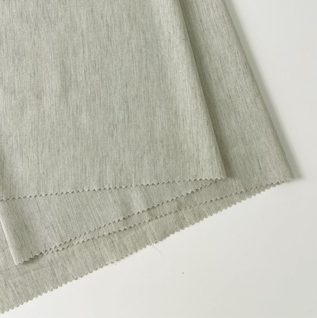 Linen Rayon Strech Melange Fabric 6638 6812 6811 6843 - The Linen Lab - BEIGE 6638