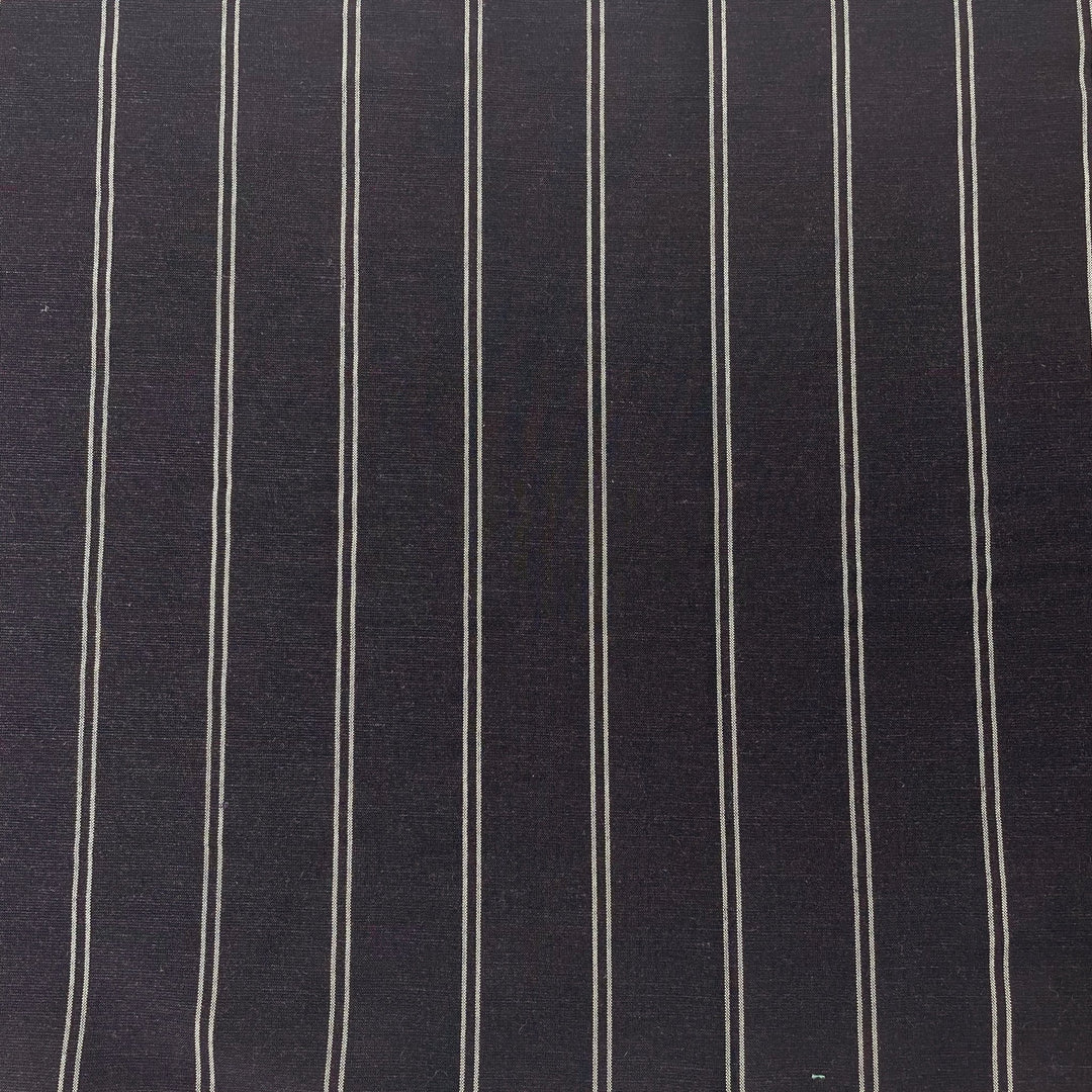 Linen Tencel Rayon Stripe Fabric 6942 - The Linen Lab - 6942