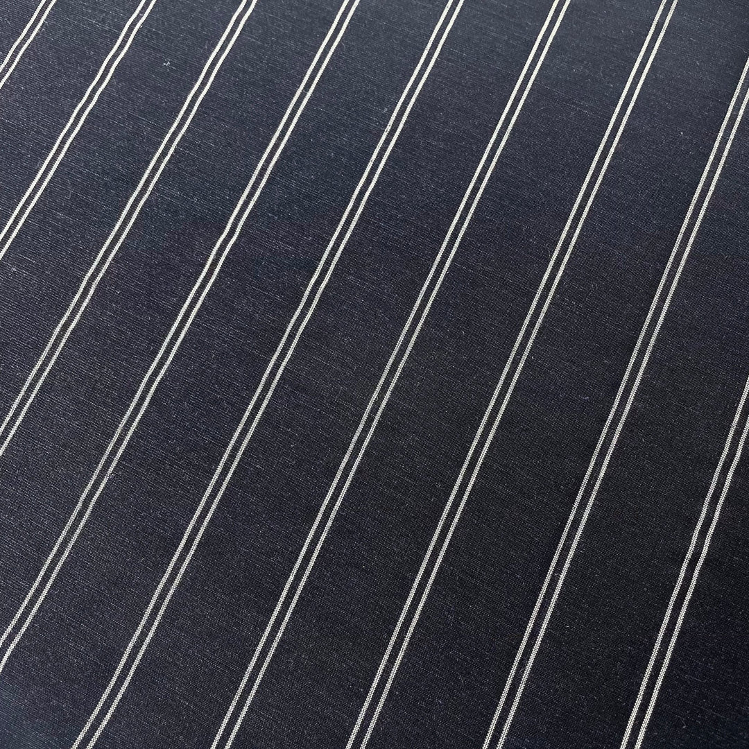 Linen Tencel Rayon Stripe Fabric 6942 - The Linen Lab - 6942