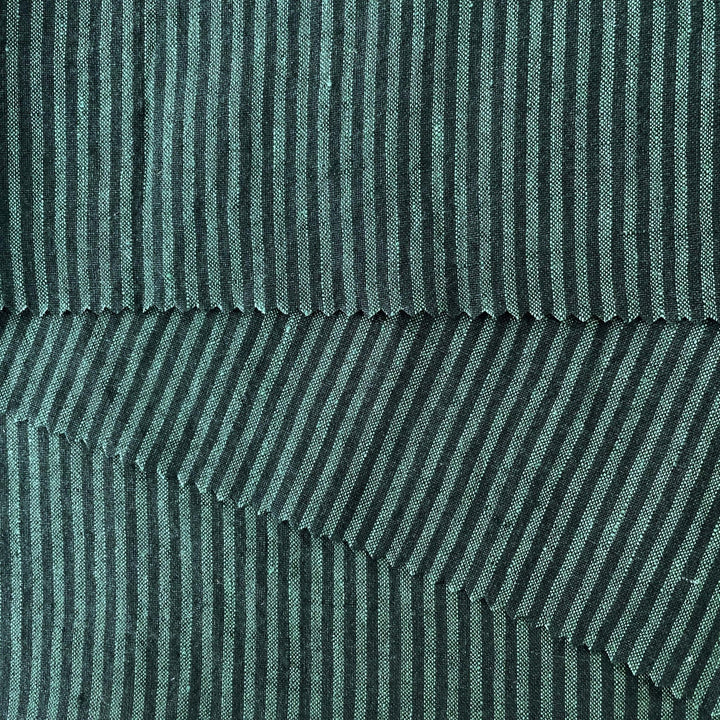 Linen Thin Stripe Fabric 6267 6495 6496 - The Linen Lab - Yellow