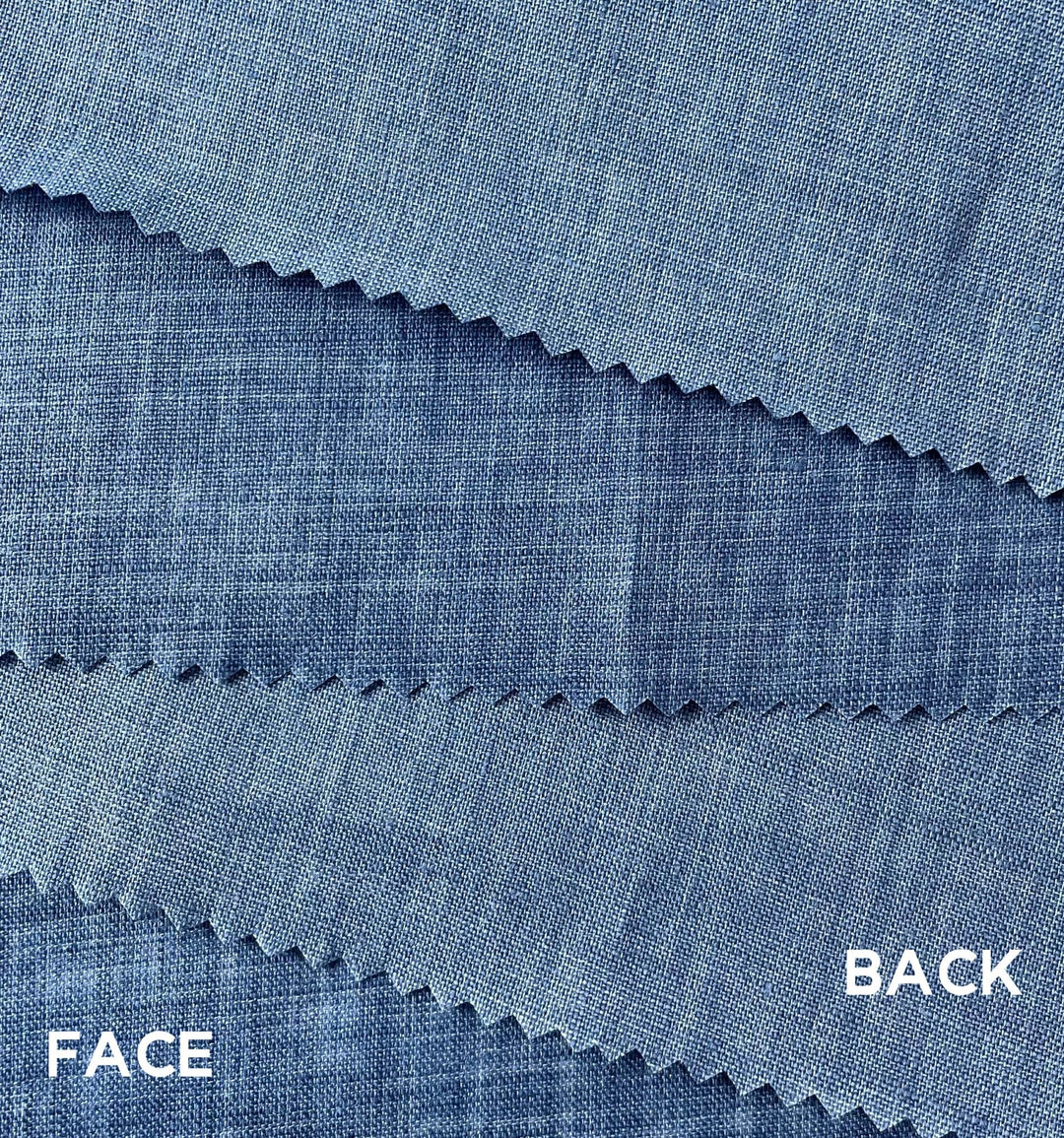 Linen Waterproof Fabric 4638 - The Linen Lab - 4638 BLUE