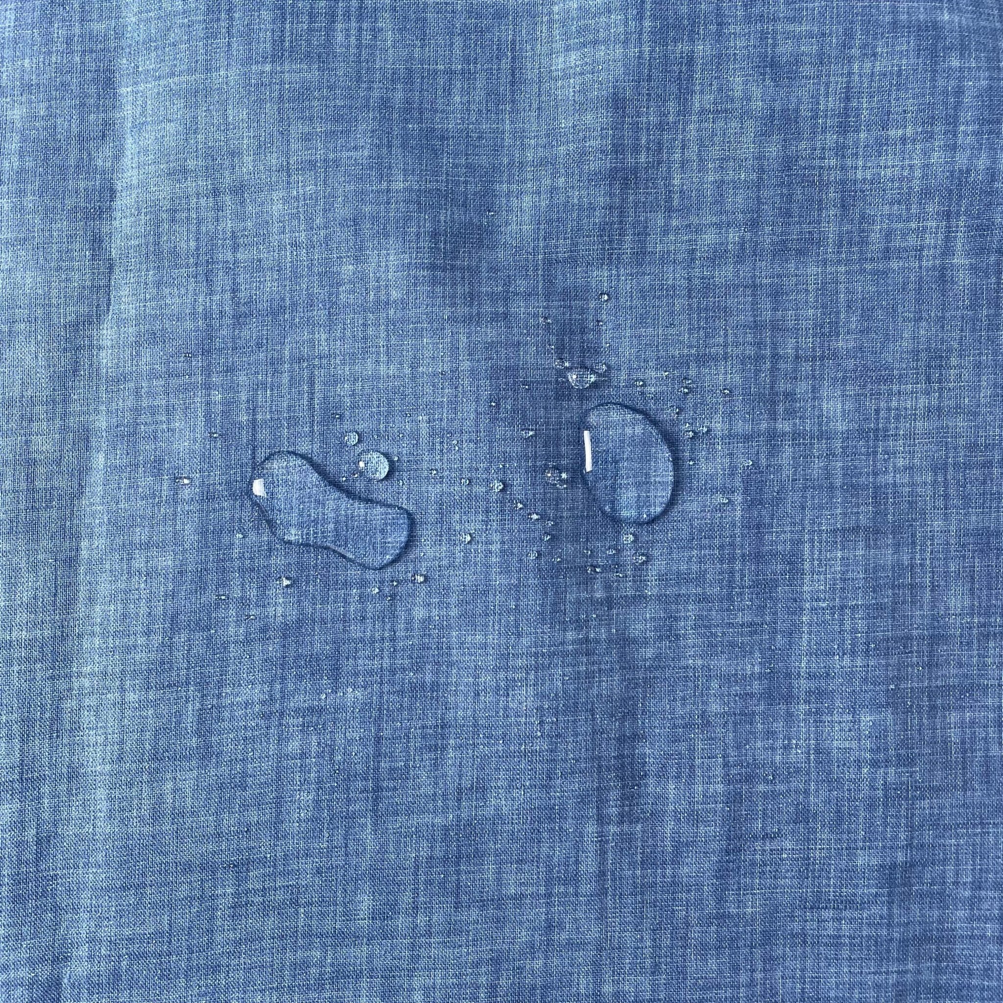 Linen Waterproof Fabric 4638 - The Linen Lab - 4638 BLUE