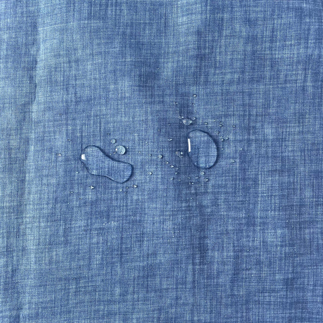 Linen Waterproof Fabric 4638 - The Linen Lab - 4638 BLUE