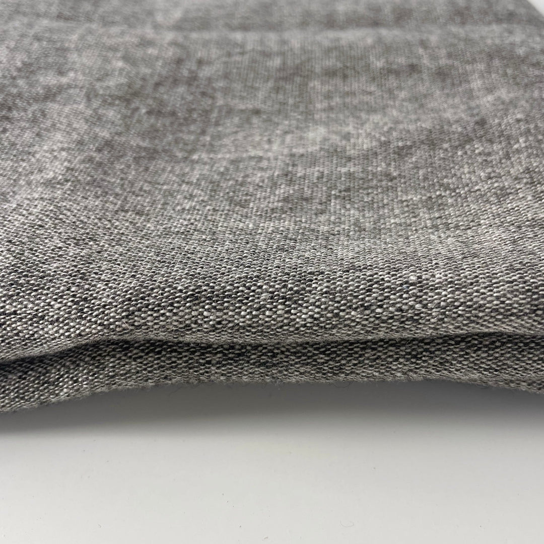 Linen Wool Fabric 6105 6106 6107 - The Linen Lab - Brown