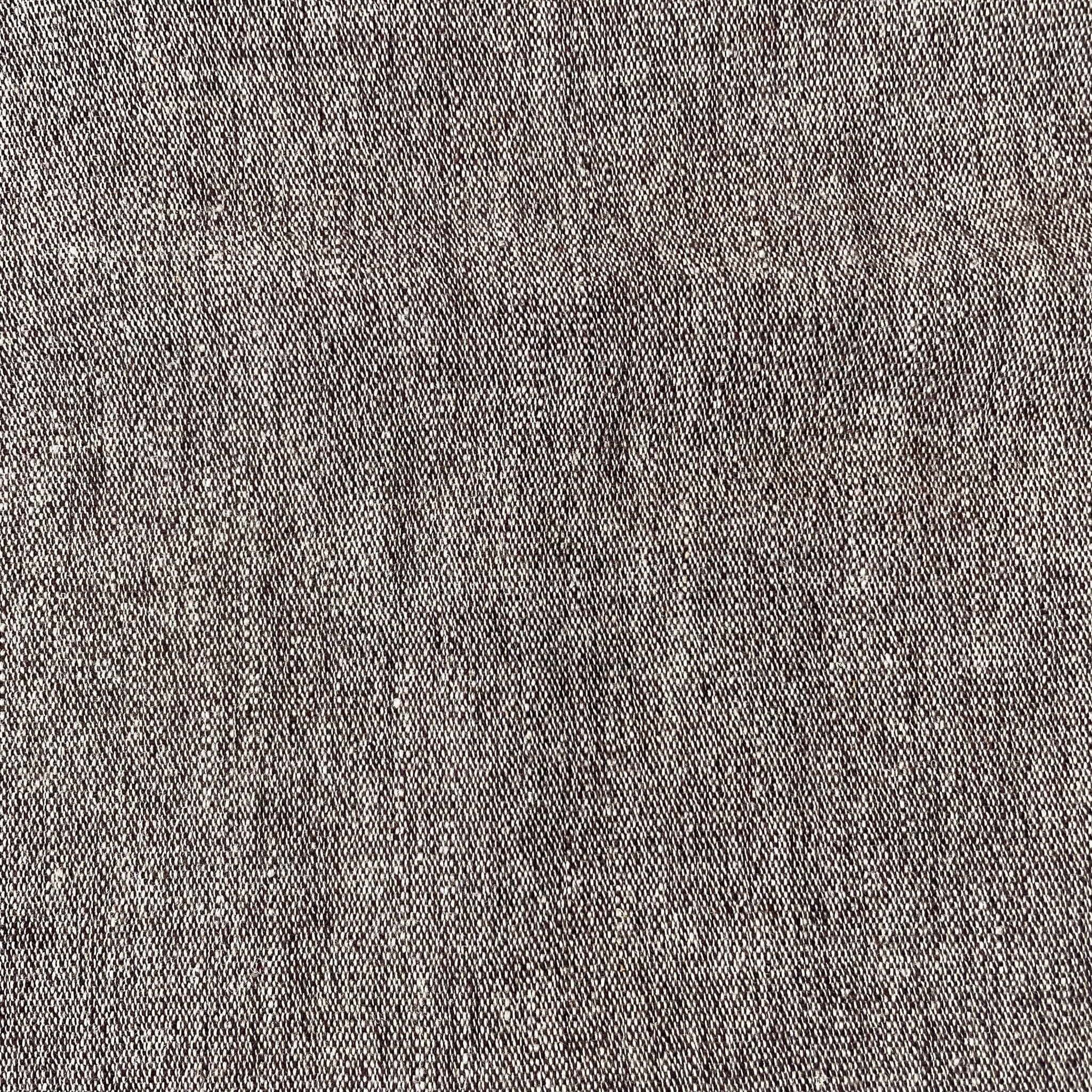 Linen Wool Fabric 6105 6106 6107 - The Linen Lab - Brown