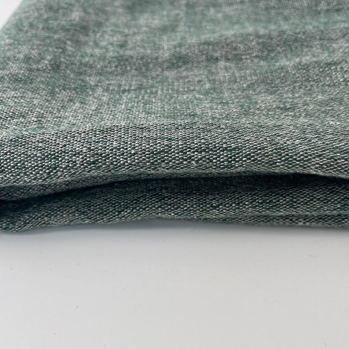 Linen Wool Fabric 6105 6106 6107 - The Linen Lab - Green