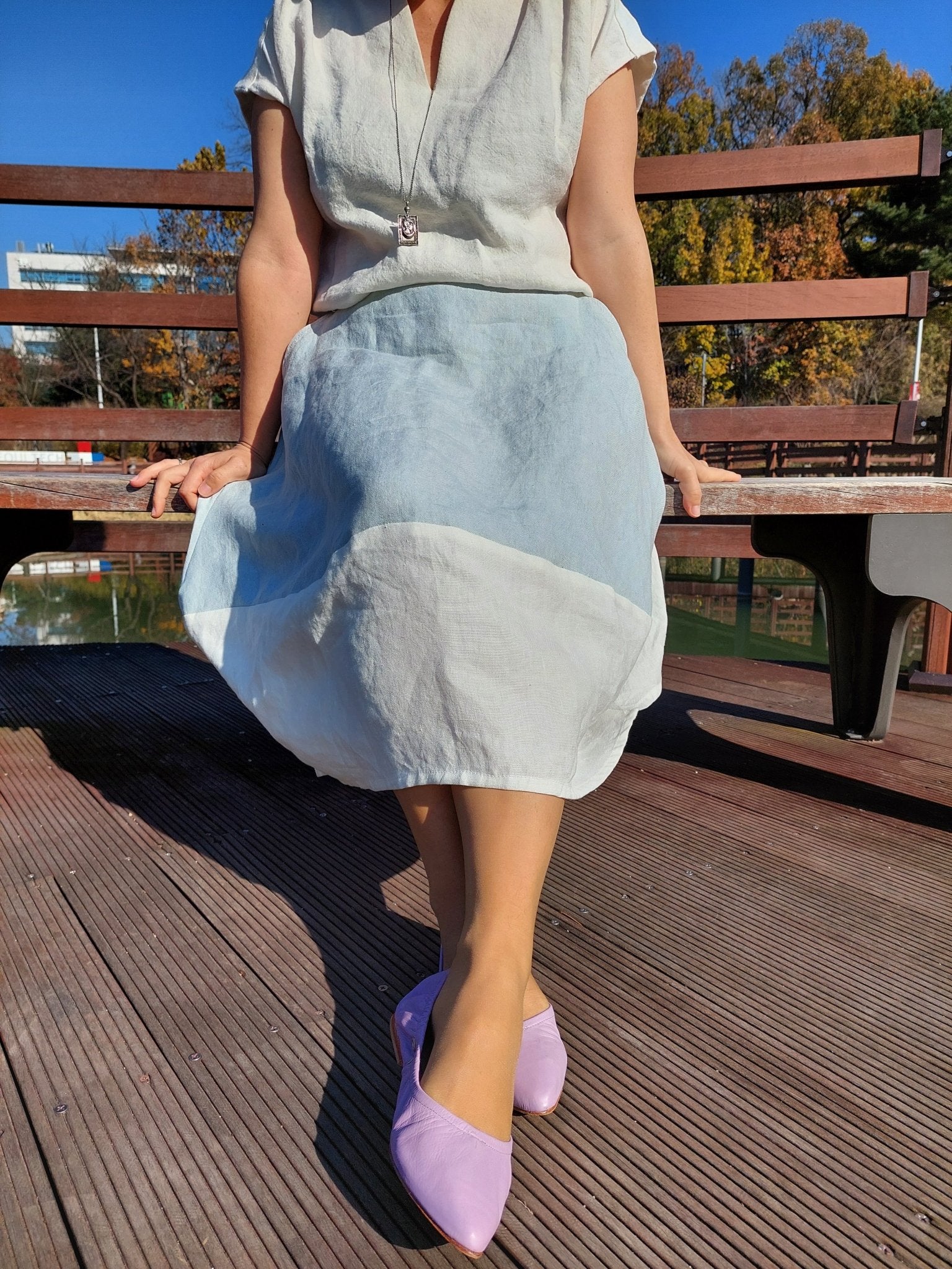 Slubby Linen Midi Skirt | Wattle Sewing Pattern | Megan Nielsen Patterns  Blog | Linen skirt pattern, Skirt patterns sewing, Sewing dresses