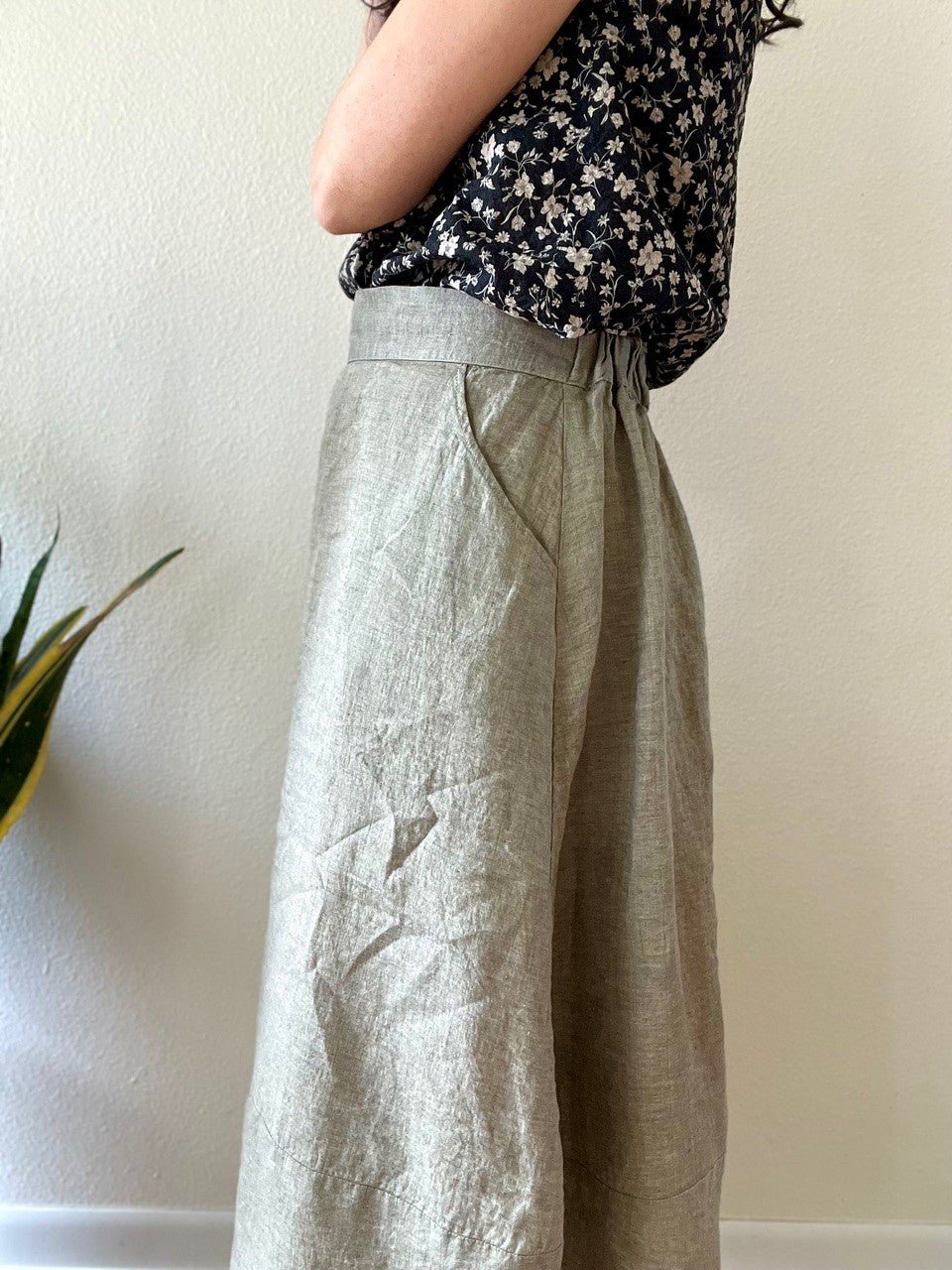 Lotus Jar Skirt Pattern Digital File Download (Free with Fabric Purchase) - The Linen Lab -