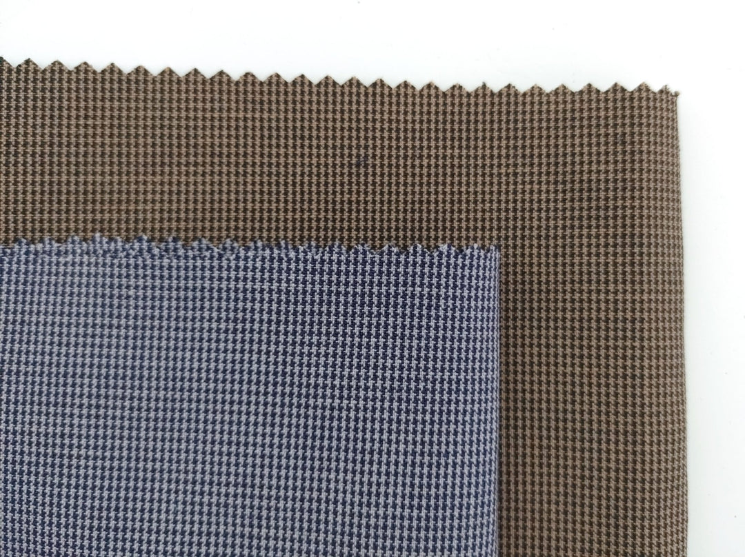 Mini Starcheck Gingham Bliss: Linen Cotton Ramie Fabric 3028 3241 - The Linen Lab - Grey