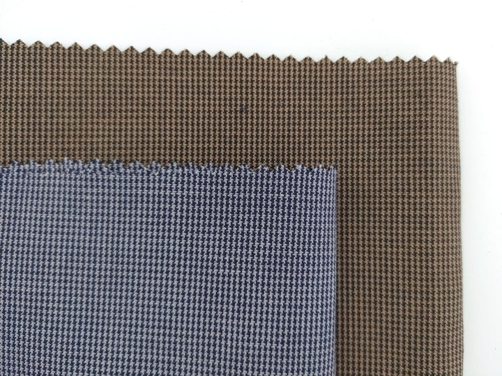 Mini Starcheck Gingham Bliss: Linen Cotton Ramie Fabric 3028 3241 - The Linen Lab - Grey
