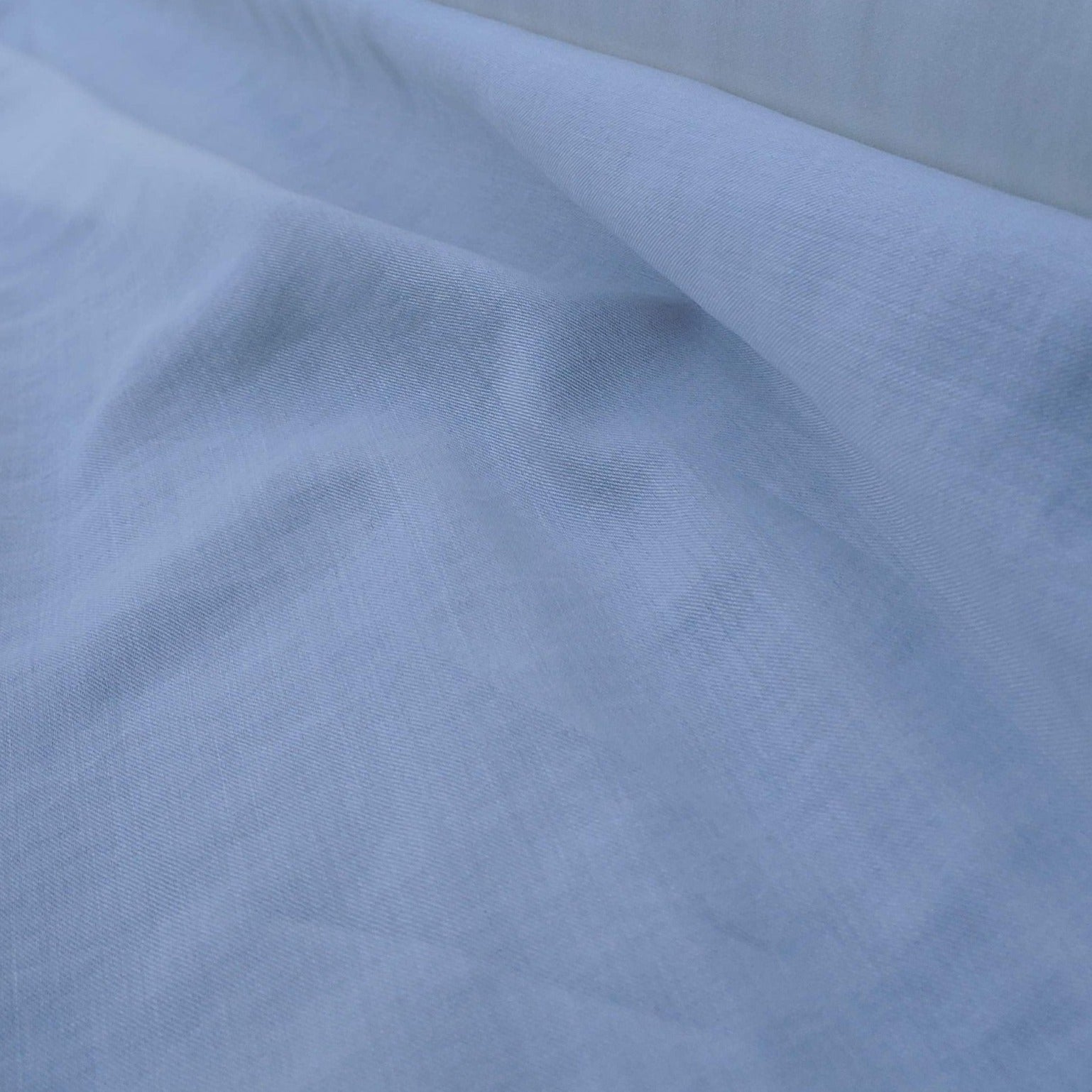 Ramie Cotton Satin Fabric (2817) - The Linen Lab - White