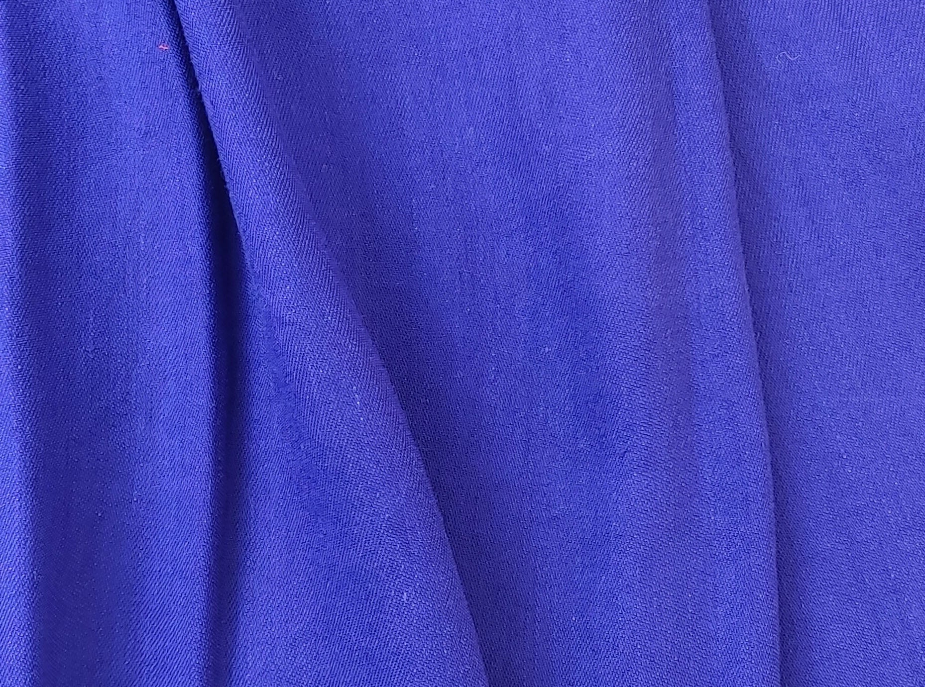 Satin Elegance: Linen Rayon Fabric with Polished Satin Weave 6090 6620 6659 7472 7293 - The Linen Lab - Violet