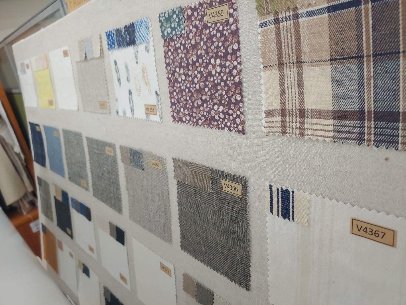 Swatch Samples - The Linen Lab -